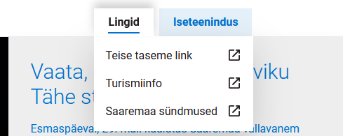 kuvatõmmis linkidest